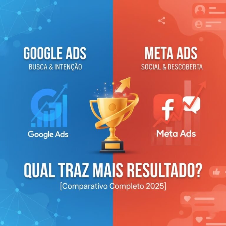 Google Ads ou Meta Ads: qual traz mais resultado? [Comparativo Completo 2025]