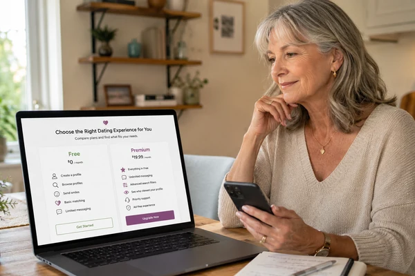 Free vs Paid Dating Sites for Seniors: Which Is Better After 50?